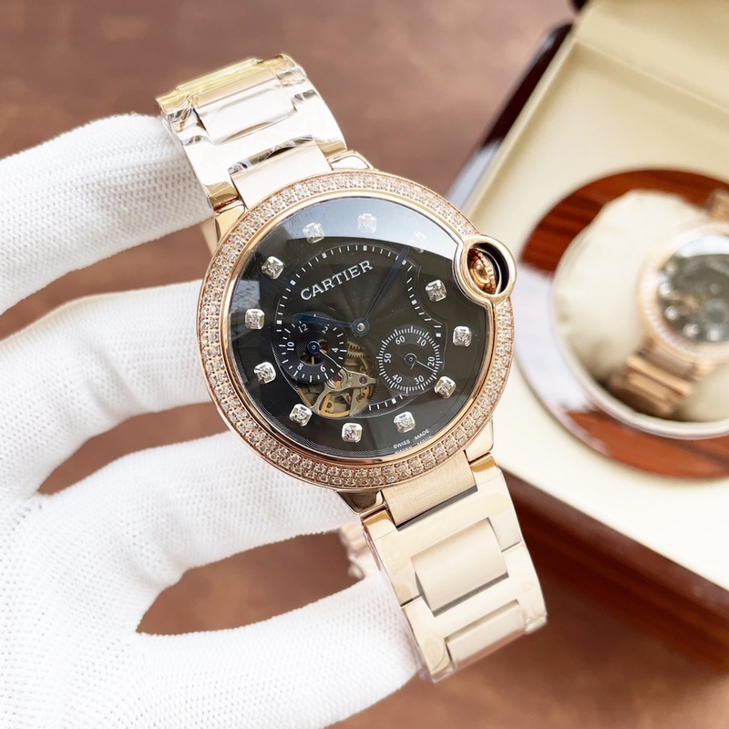 Cartier Ballon Bleu 30M Water Resistant Replica Watch-5