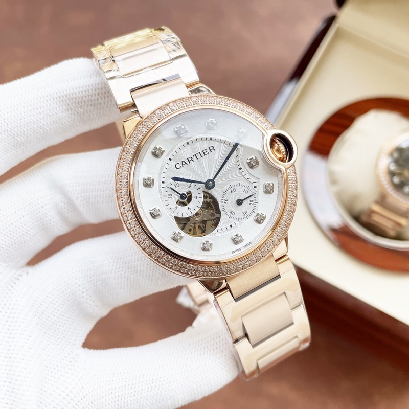 Cartier Ballon Bleu 30M Water Resistant Replica Watch-6