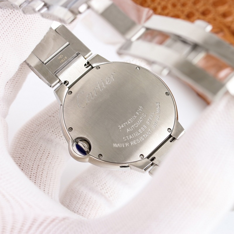Cartier Ballon Bleu Series Men's 42mm Premium Replica with Citizen Movement-7