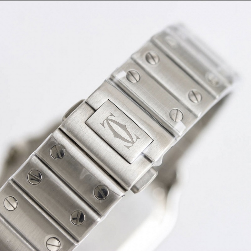 Cartier Santos Series Replica Watch Sapphire Glass Eyewear Technology Premium Quality-6