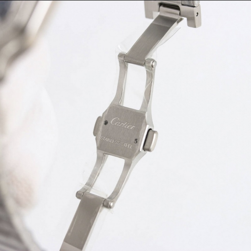 Cartier Santos Series Replica Watch Sapphire Glass Eyewear Technology Premium Quality-8