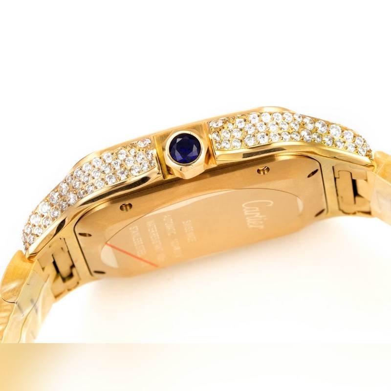 Cartier Santos Mid-East Edition Steel Diamond 2025 Model-8