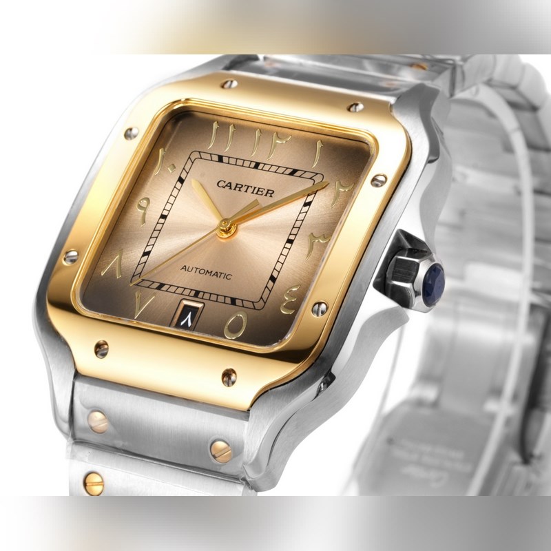 Cartier Santos Mid East Steel Version 2025 Latest Model-2