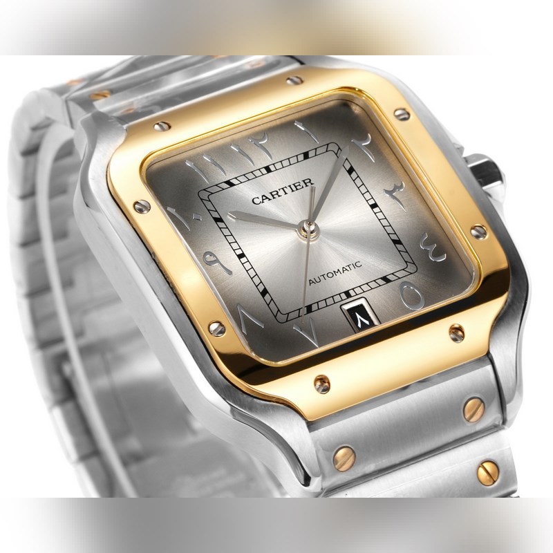 Cartier Santos Mid East Steel Version 2025 Latest Model-3