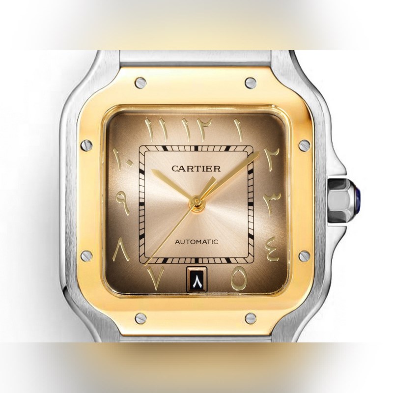 Cartier Santos Mid East Steel Version 2025 Latest Model-4