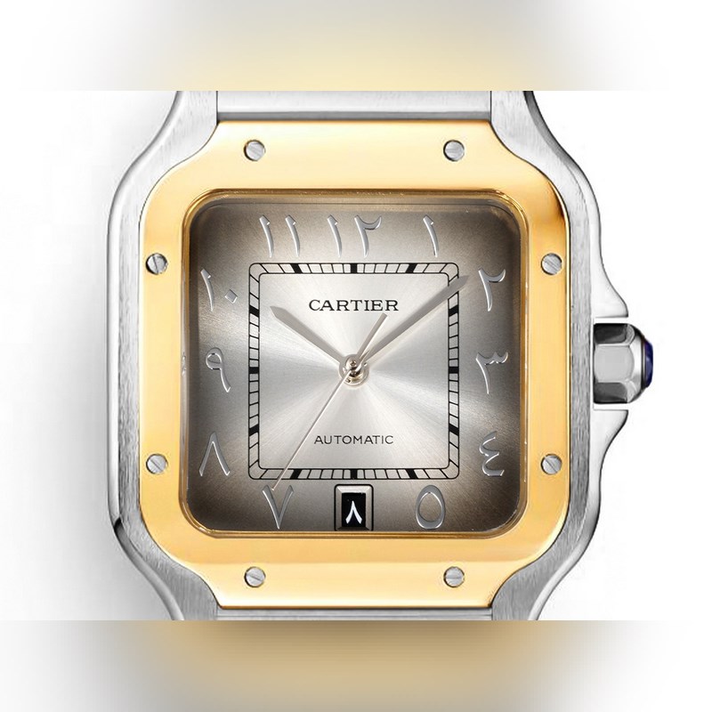 Cartier Santos Mid East Steel Version 2025 Latest Model-5