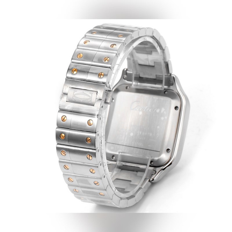 Cartier Santos Mid East Steel Version 2025 Latest Model-7