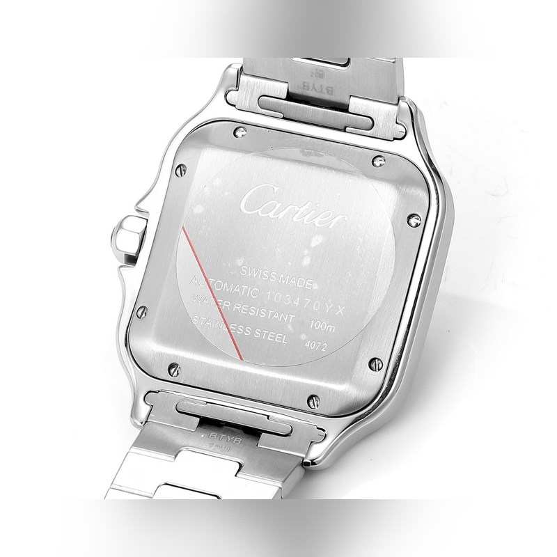 Cartier Santos Mid East Steel Version 2025 Latest Model-8