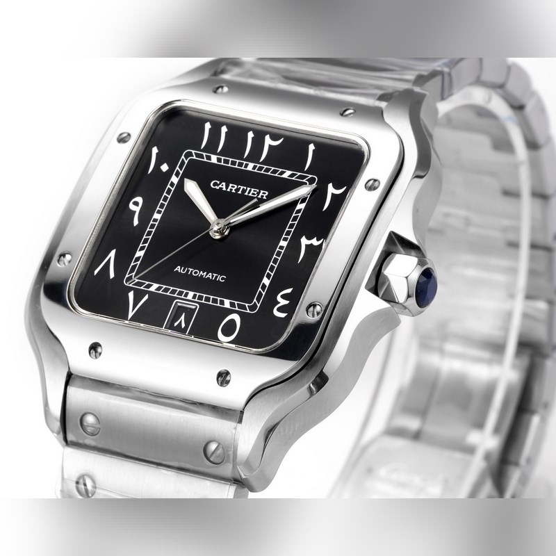 Cartier Santos Mid-East Version Stainless Steel 2025 Model-2