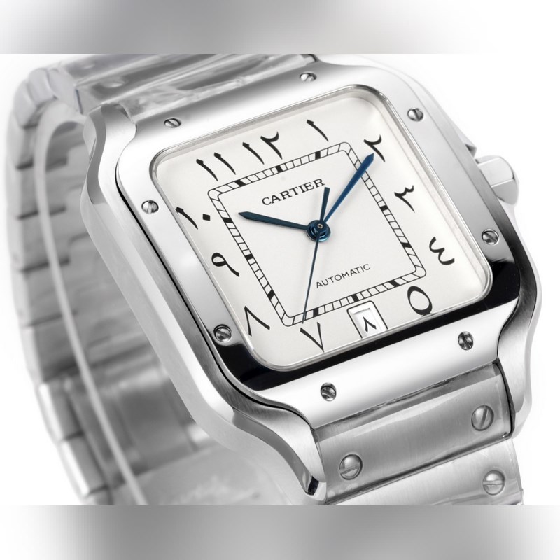2025 Cartier Santos Middle East Edition Steel Version Original Mold-3