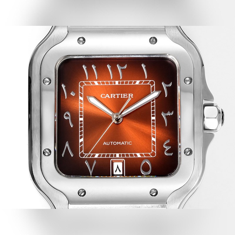 2025 Cartier Santos Middle East Edition Steel Version Original Mold-5