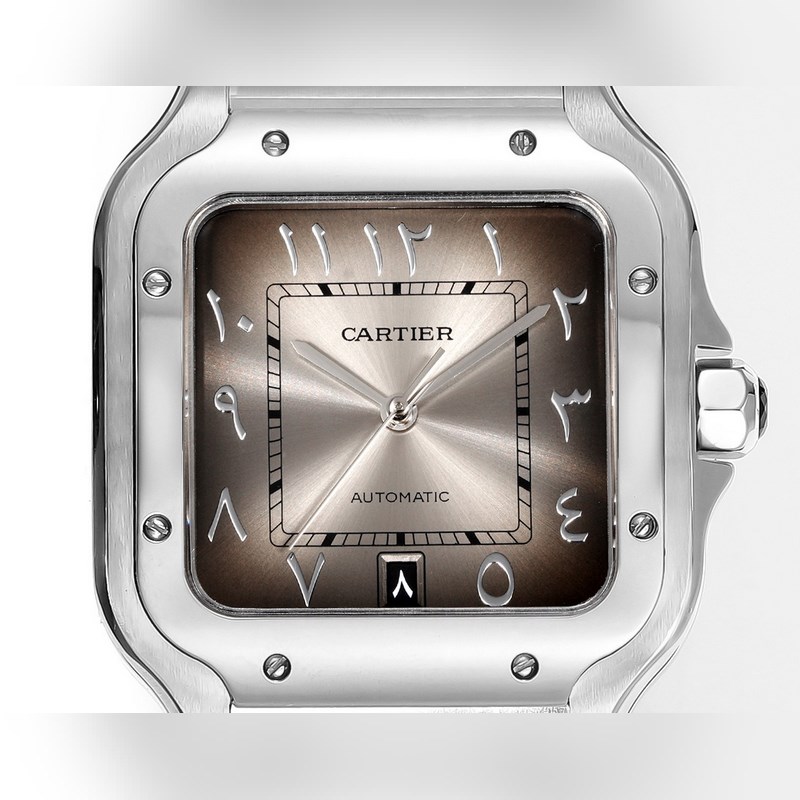 Cartier Santos 2025 Middle Eastern Steel Model Original Mold-5