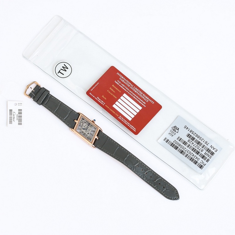 Cartier Tank Square Hollow Series 1:1 Replica with Same Parameters and High Quality-3