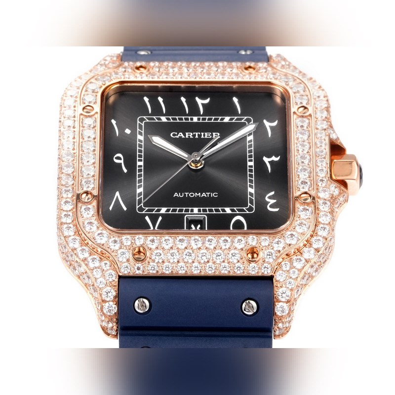 Cartier Santos Middle East Edition Diamond Full Model 2025-3