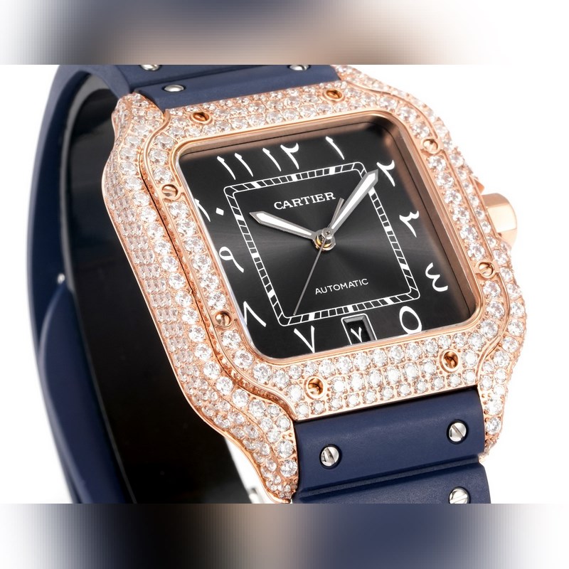 Cartier Santos Middle East Edition Diamond Full Model 2025-4
