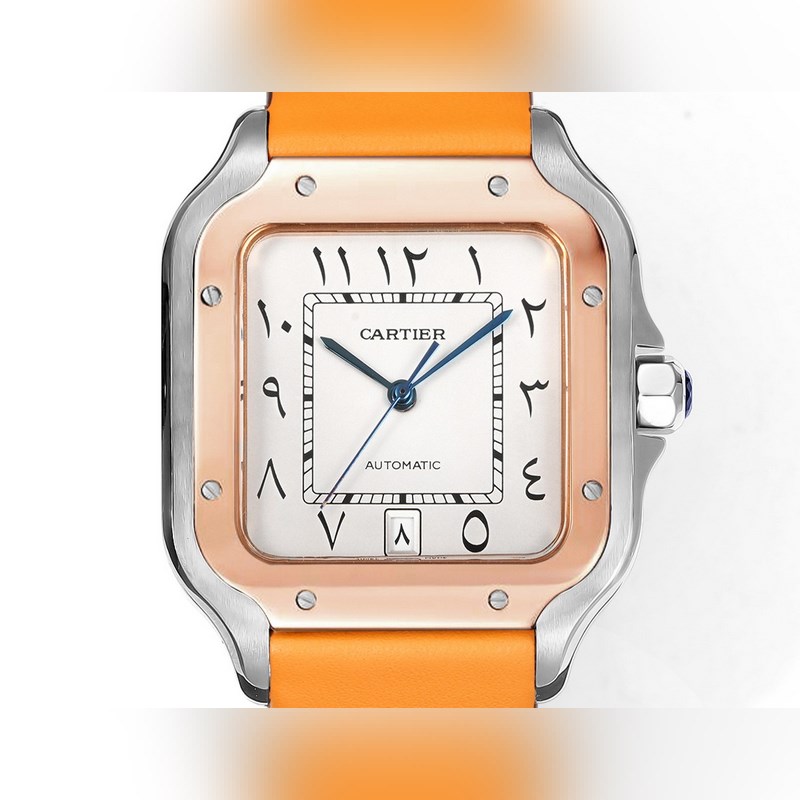 Cartier Santos Mid-East Version Steel Bracelet 2025 New Release-2