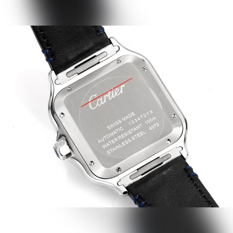 Cartier Santos Mid-East Version Steel Bracelet 2025 New Release-6