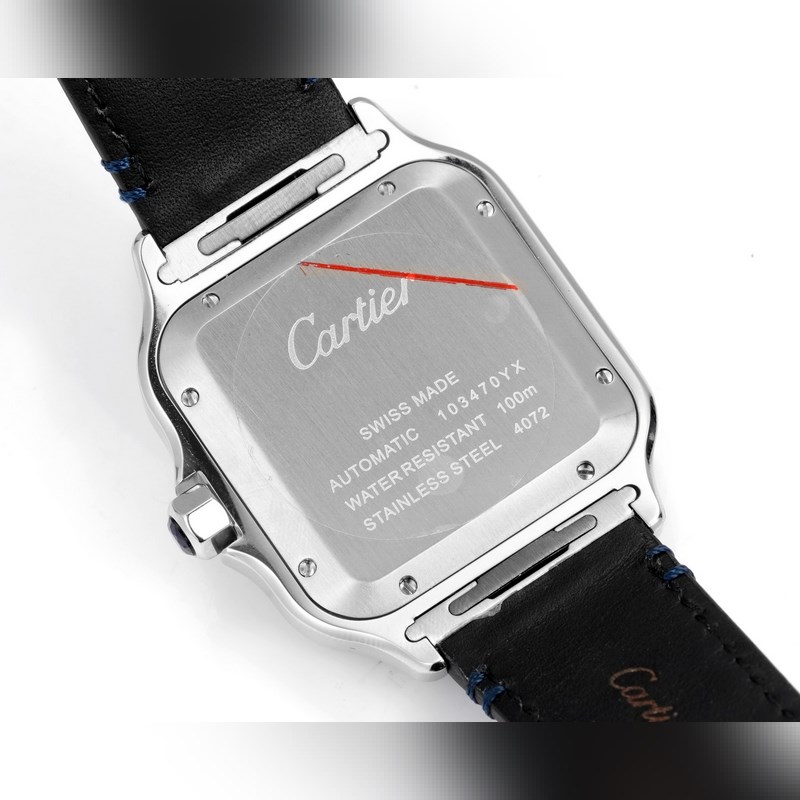 Cartier Santos Mideast Edition Steel 2025 Latest Model Authentic Quality-6