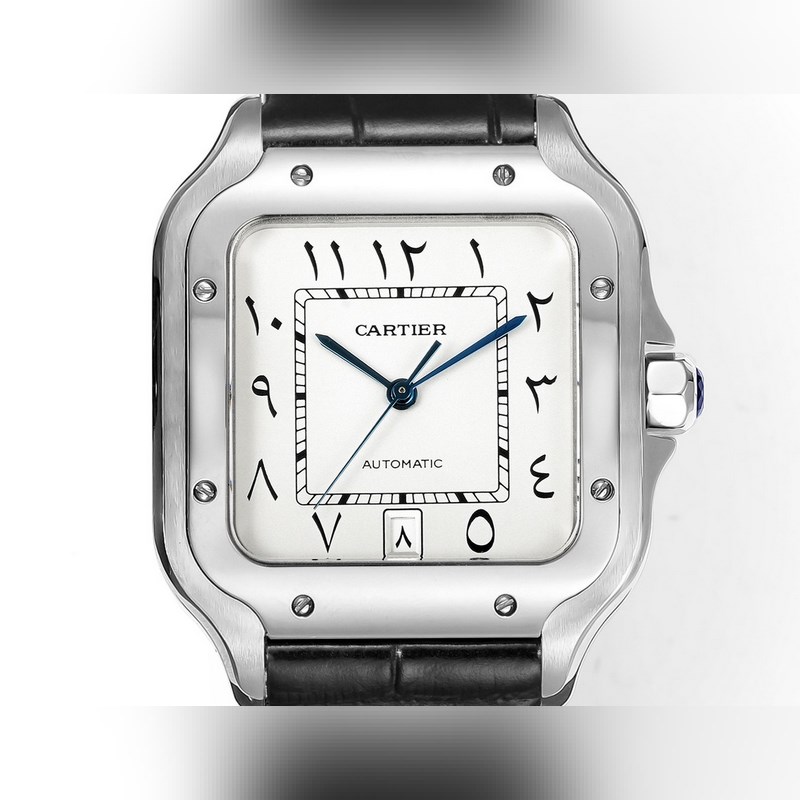 Cartier Santos 2025 Middle East Steel Bracelet Authentic-2