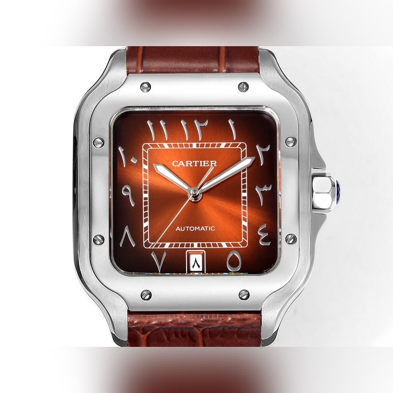 Cartier Santos 2025 Middle East Steel Bracelet Authentic-3