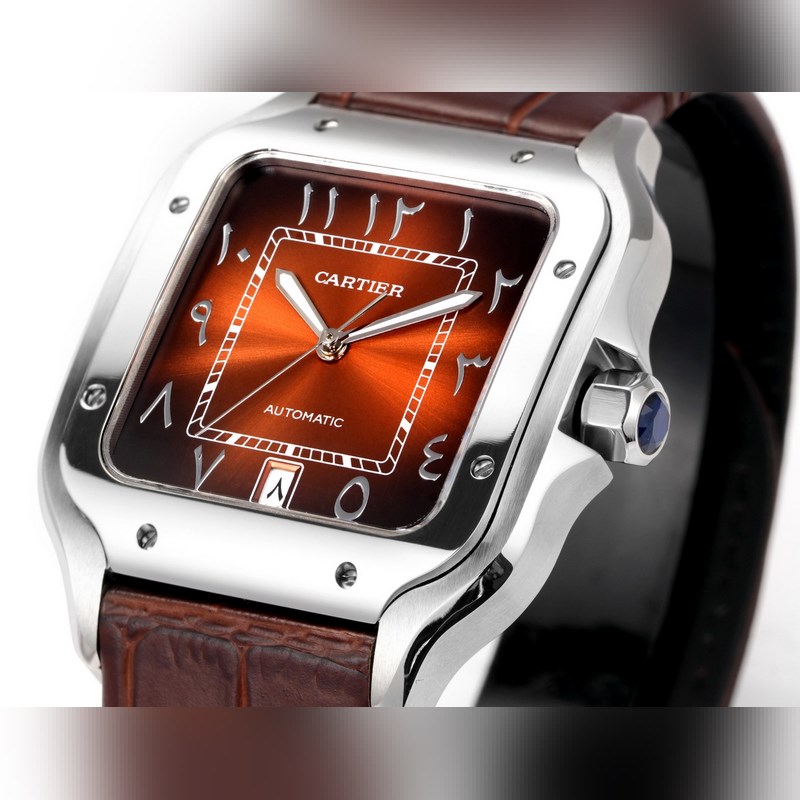 Cartier Santos 2025 Middle East Steel Bracelet Authentic-5