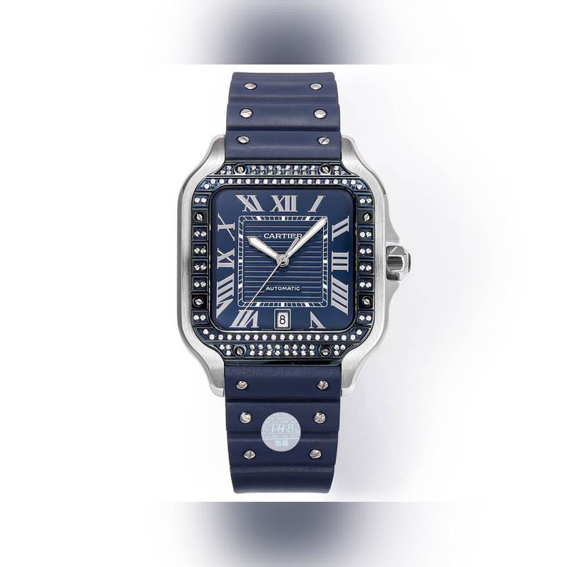 THB Sandhurst Genuine Cartier Santos 1 Case 2025 Model-4