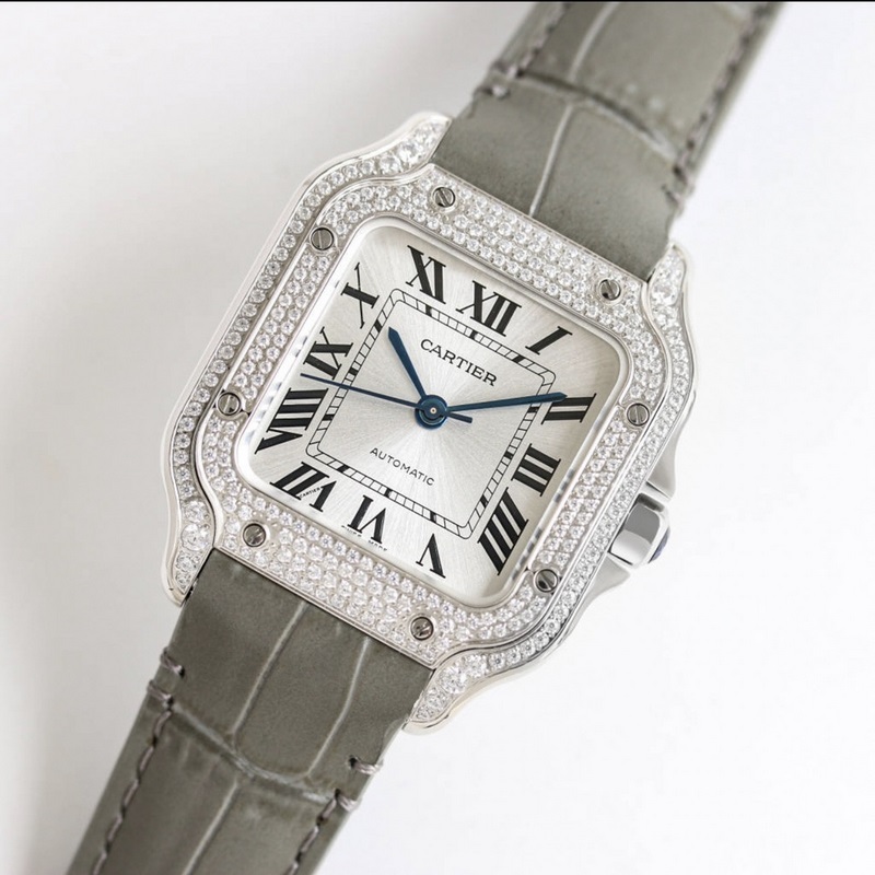 Cartier Santos Series Replica Watch Sapphire Glass Unique Design Premium Quality-3