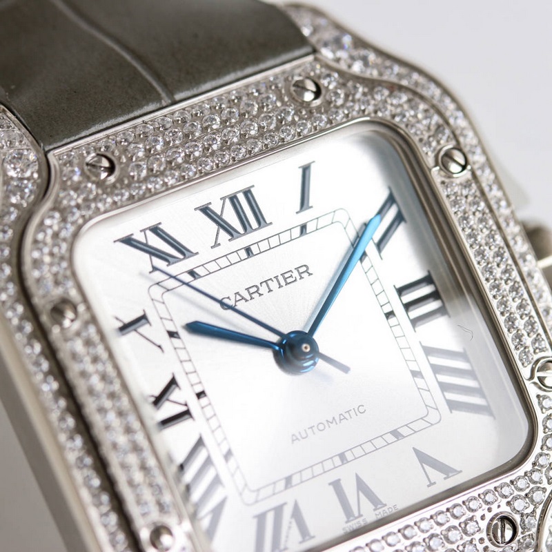 Cartier Santos Series Replica Watch Sapphire Glass Unique Design Premium Quality-4