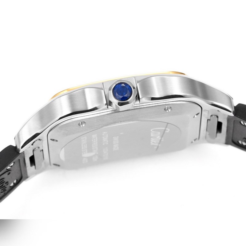 THB Cartier Santos 2025 Middle East Edition Rubber Strap Original Mold-6