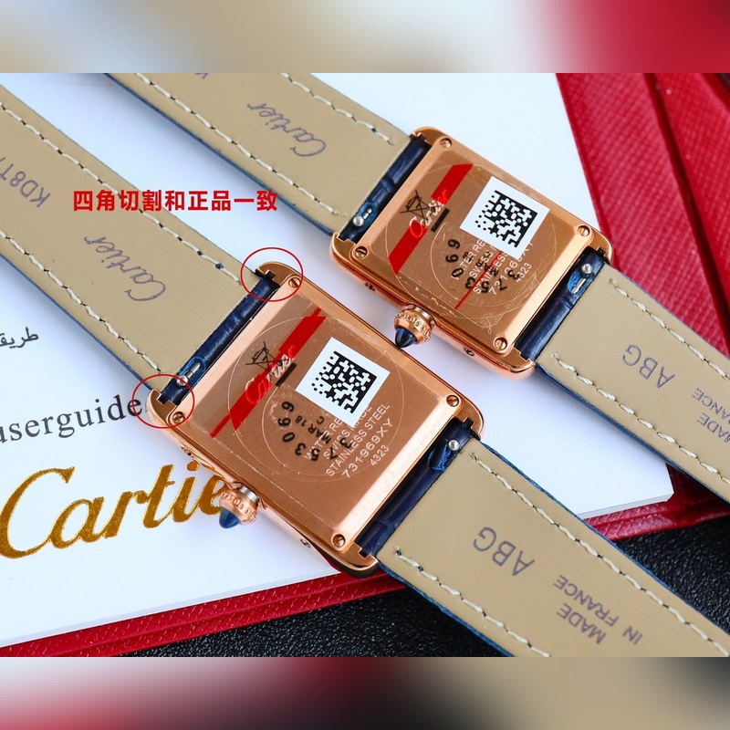 Cartier Tank Must Dimensions 33.7x25.5mm Highly Anticipated Release-6