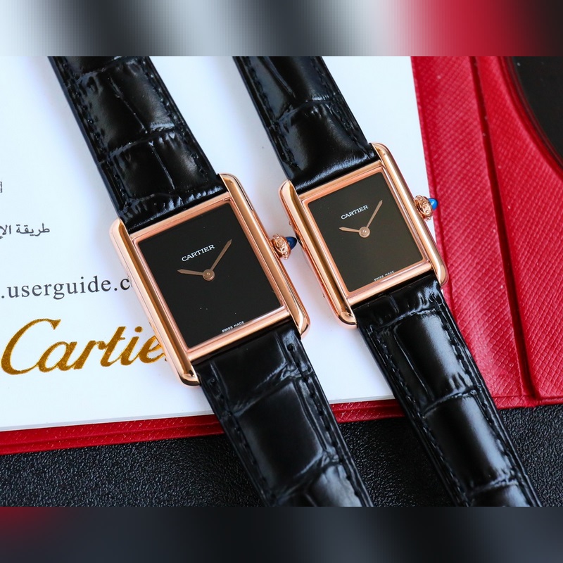 Cartier TANK MUST 33.7*25.5mm Stunning Timepiece-2