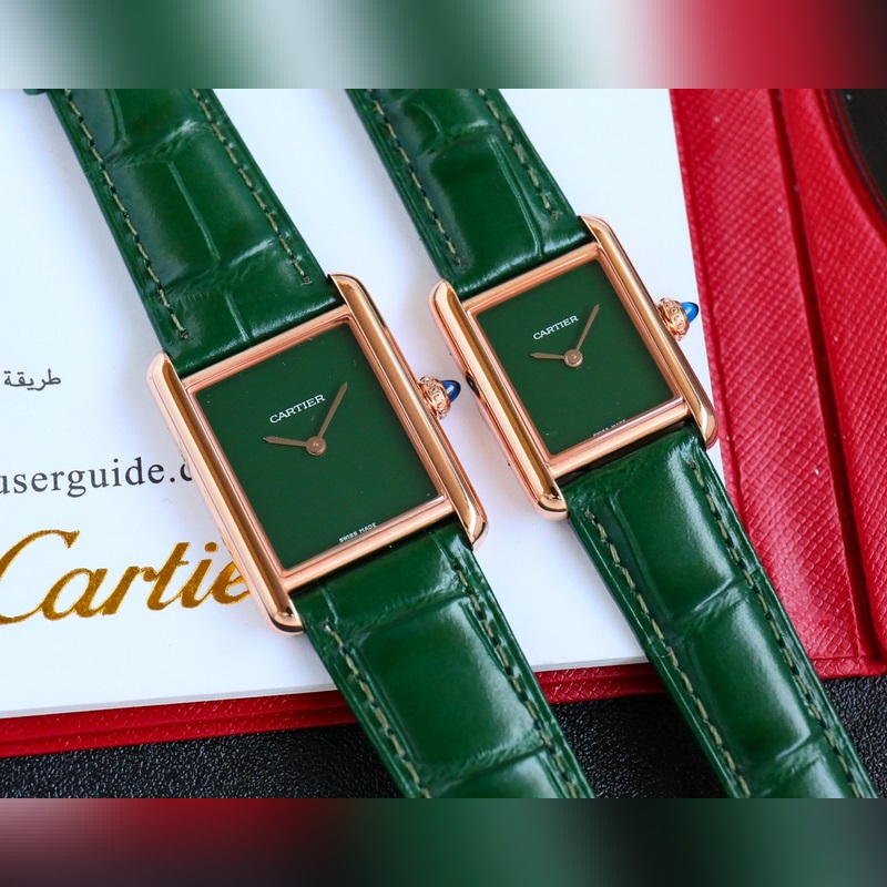 Cartier TANK MUST 33.7*25.5mm Stunning Timepiece-3