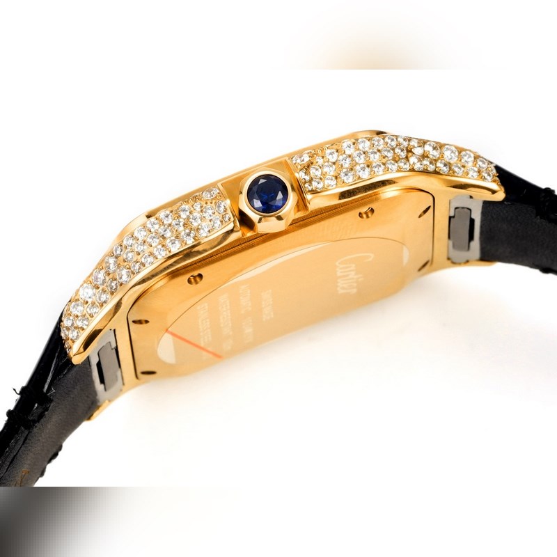 Cartier Santos 2025 Middle East Full Diamond Belt Limited Edition-7
