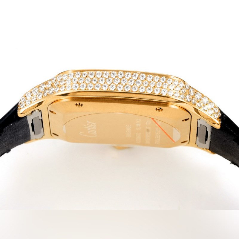 Cartier Santos 2025 Middle East Full Diamond Belt Limited Edition-8