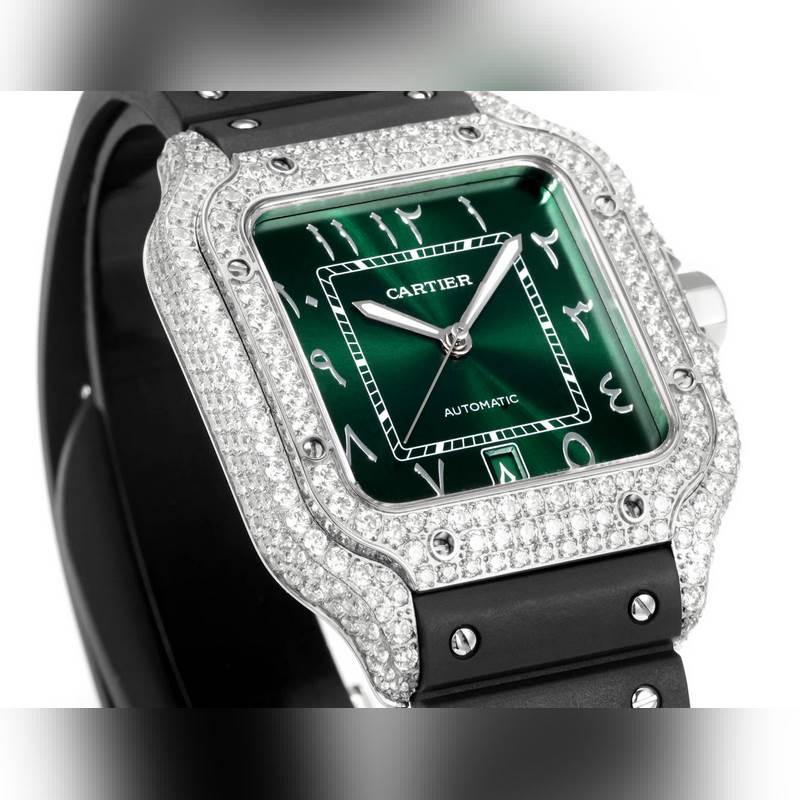 Cartier Santos de Cartier Middle East Edition Diamond Strap 2025-2