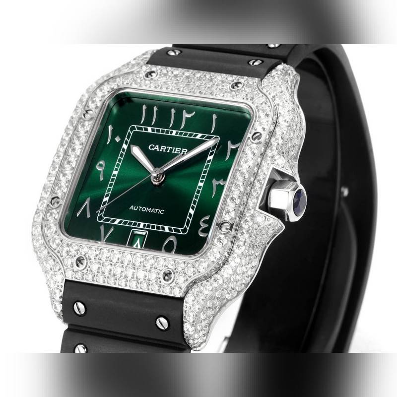Cartier Santos de Cartier Middle East Edition Diamond Strap 2025-3
