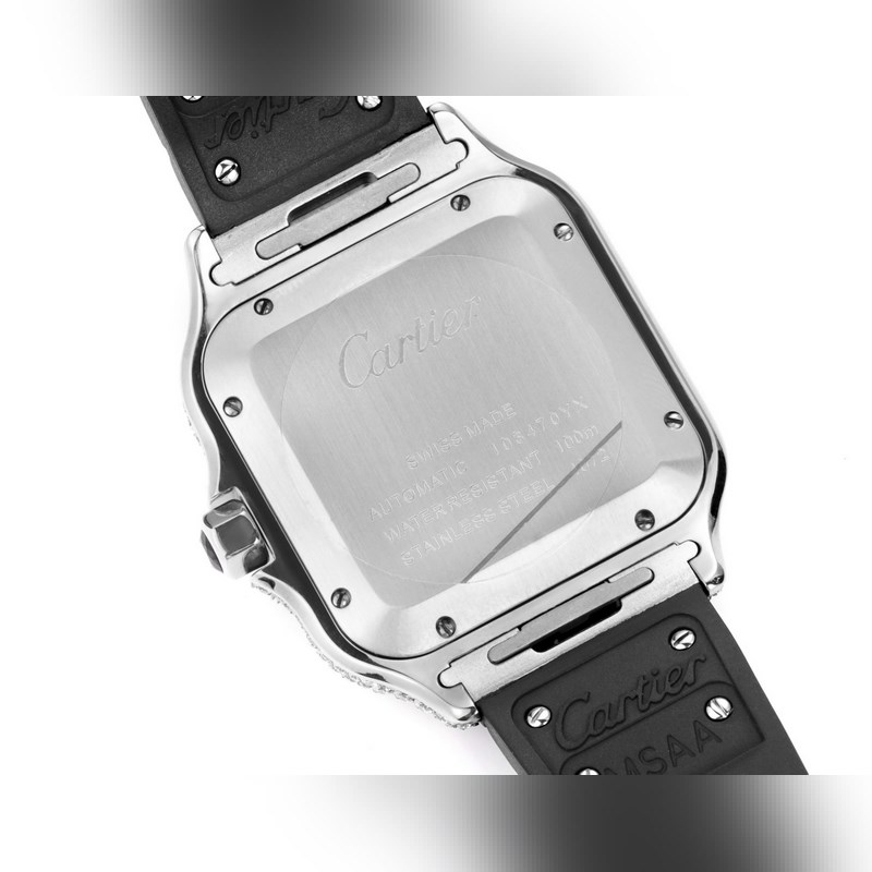 Cartier Santos De Cartier Middle East Edition Diamond Bezel 2025 Model-5