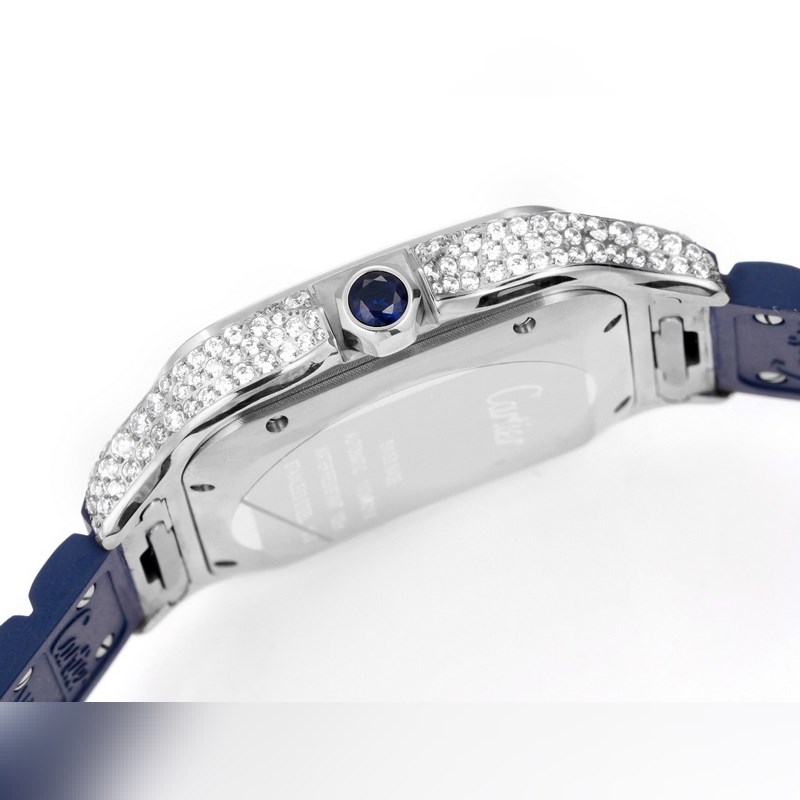 THB Cartier Santos Middle East Edition Diamond Dial 2025 Model-7