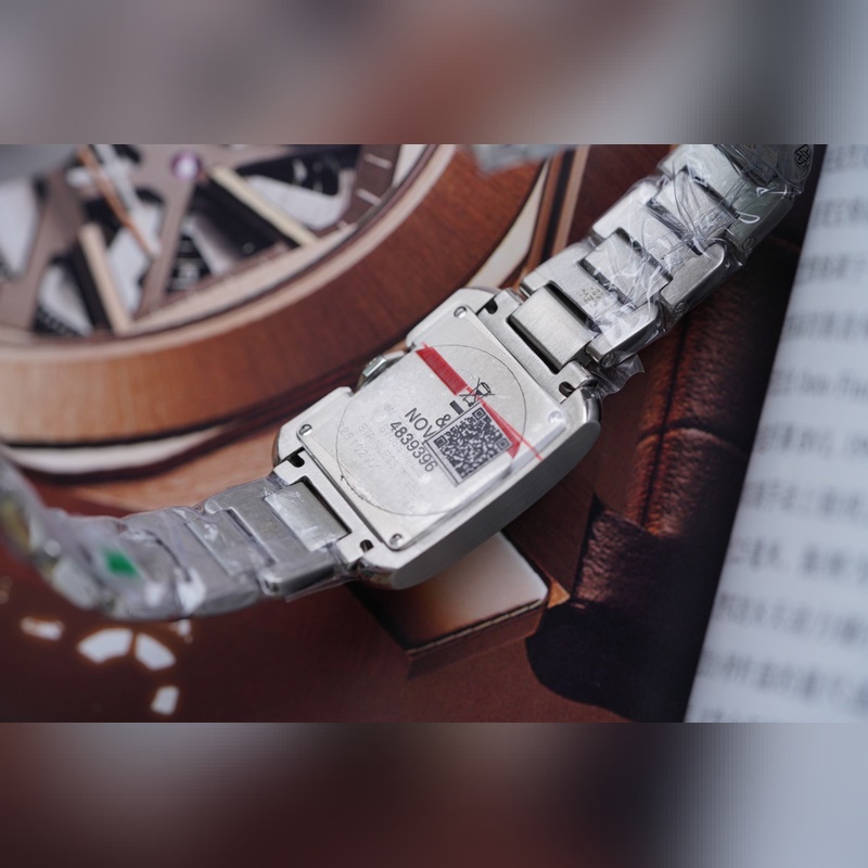 Cartier Tank Anglaise 11 VVS Diamonds Official Certificate-6