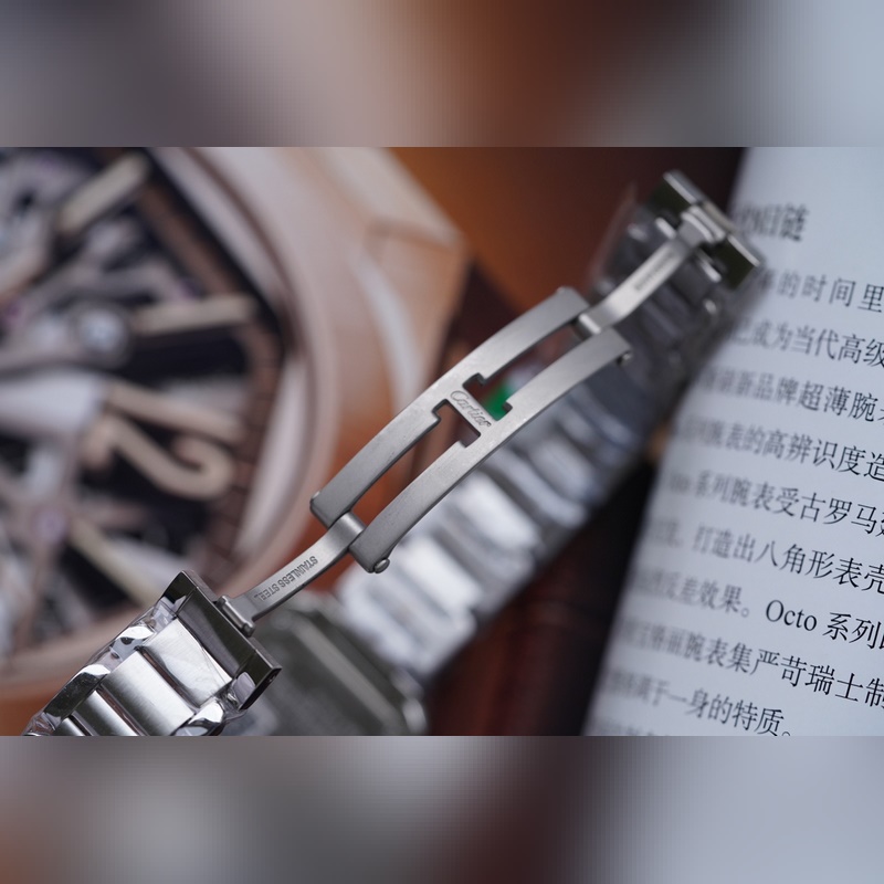 Cartier Tank Anglaise 11 VVS Diamonds Official Certificate-8