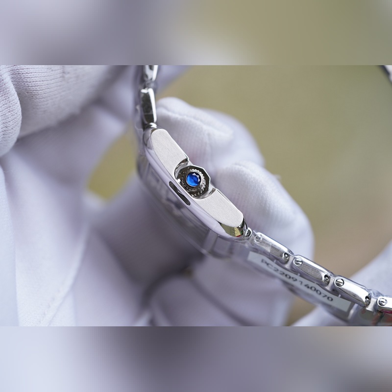 Cartier Tank Anglaise Classic 11 VVS Diamonds Certificate-5