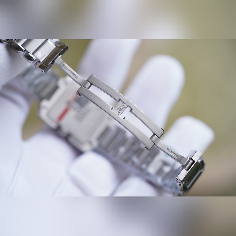 Cartier Tank Anglaise Classic 11 VVS Diamonds Certificate-8