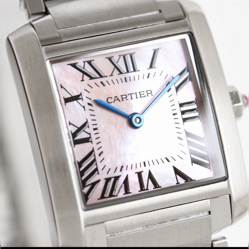 Cartier Tank WSTA Series Sapphire Crystal Replica Watch with Premium Features-3