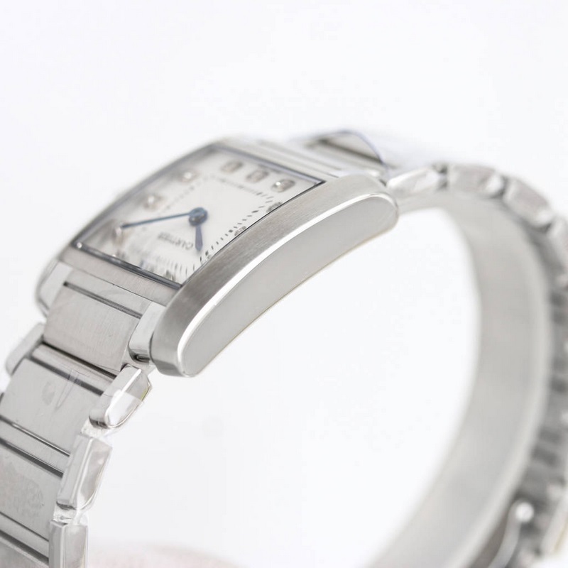 Cartier Tank WSTA Series Women's Replica Watch Sapphire Crystal High-Quality Design-6