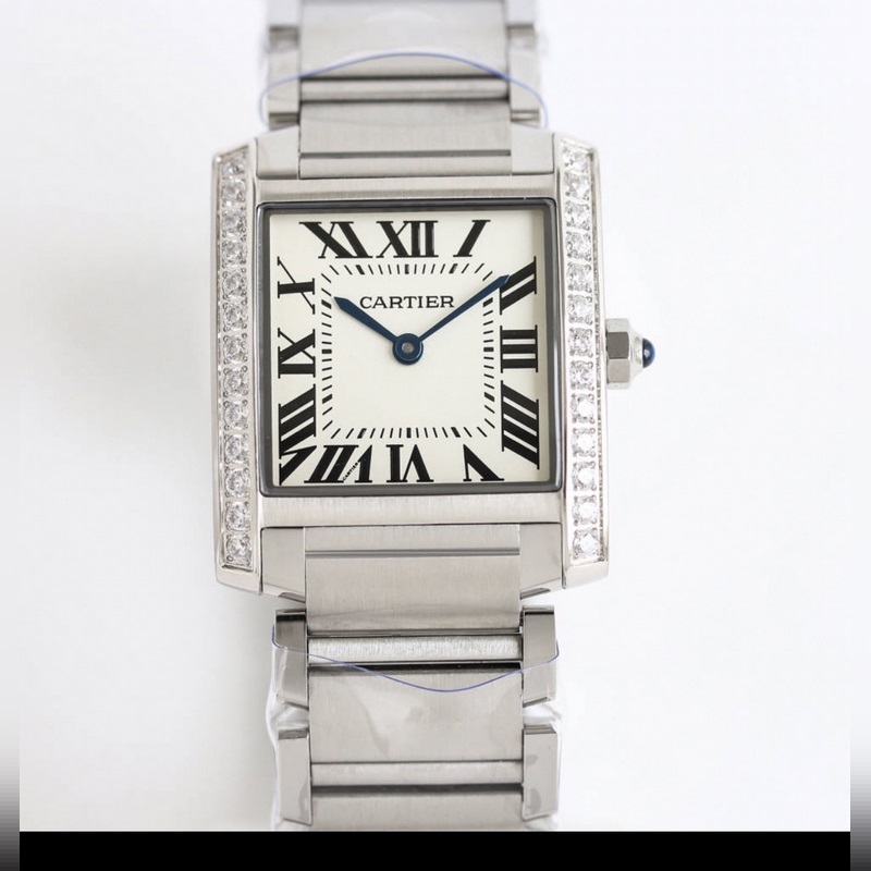 Cartier Tank WSTA Series Sapphire Crystal Luxury Replica Watch-2