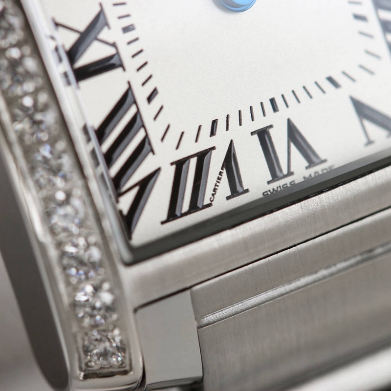 Cartier Tank WSTA Series Sapphire Crystal Luxury Replica Watch-4