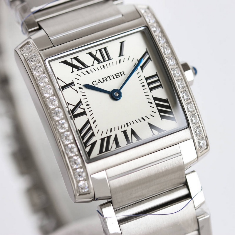 Cartier Tank WSTA Series Sapphire Crystal Luxury Replica Watch-5