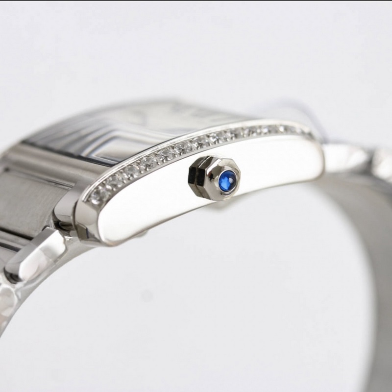 Cartier Tank WSTA Series Sapphire Crystal Luxury Replica Watch-6