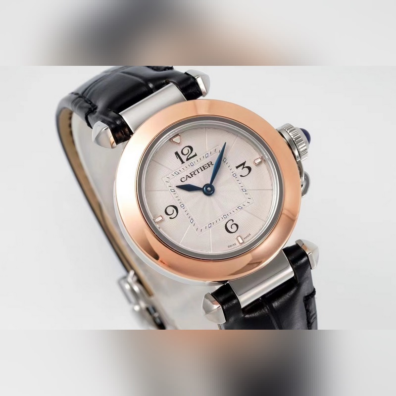 Cartier Pasha de Cartier Women's Replica Watch 2023AF Superlative Craftsmanship-3