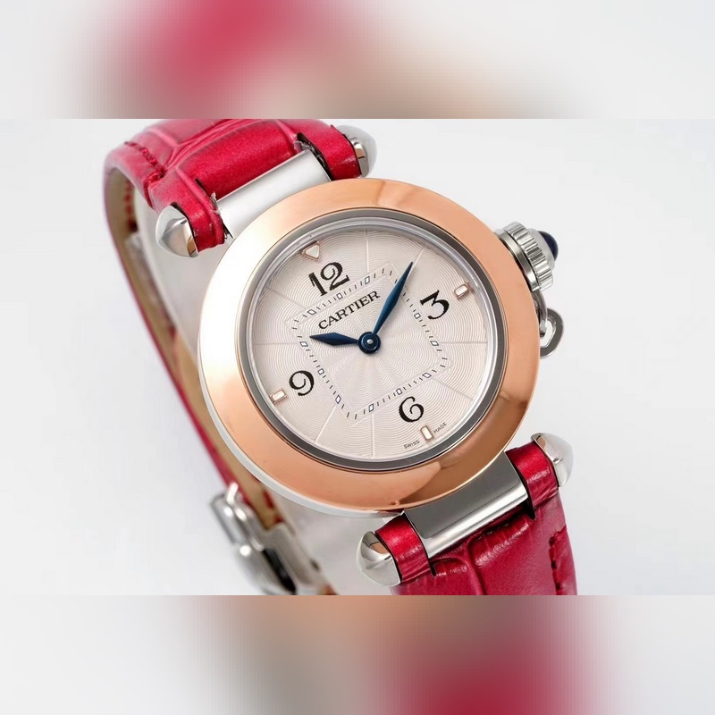Pasha de Cartier Women's Replica Watch 2023AF Premium Timepiece-3